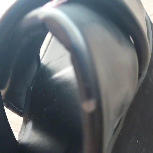 ASOS Black Crisscross Leather Sandals - Picture 6 of 6